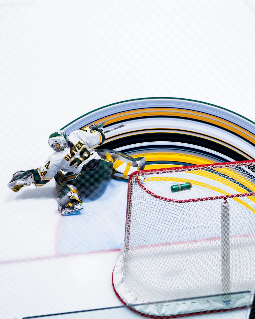 On the diamond creative shot