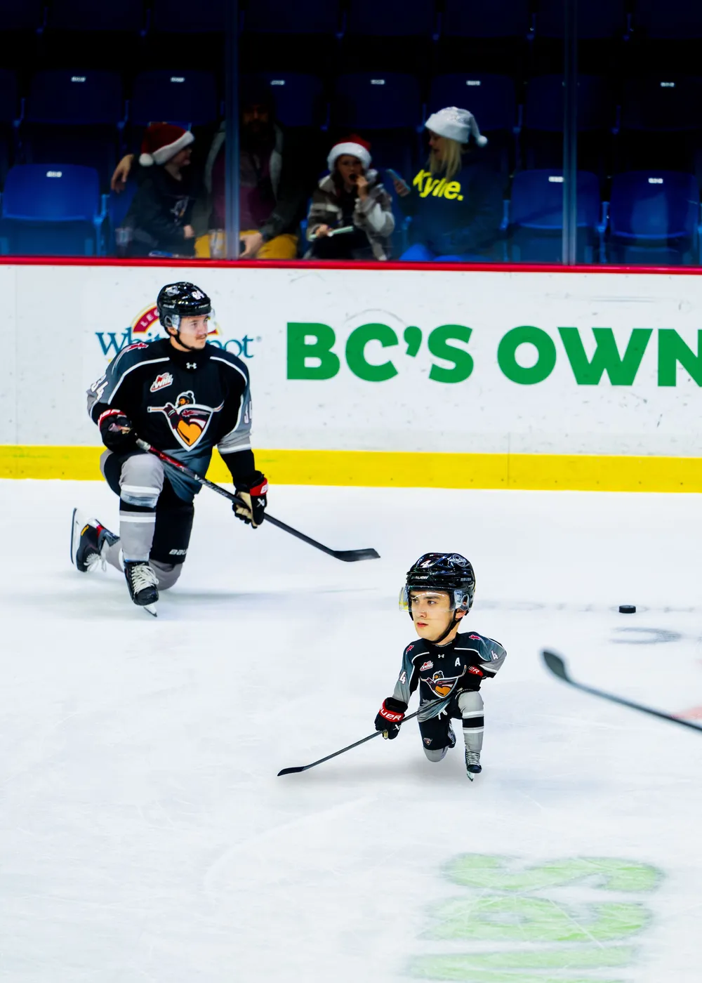 Vancouver Giants Ryan Lin creative edit at Langley Events Centre